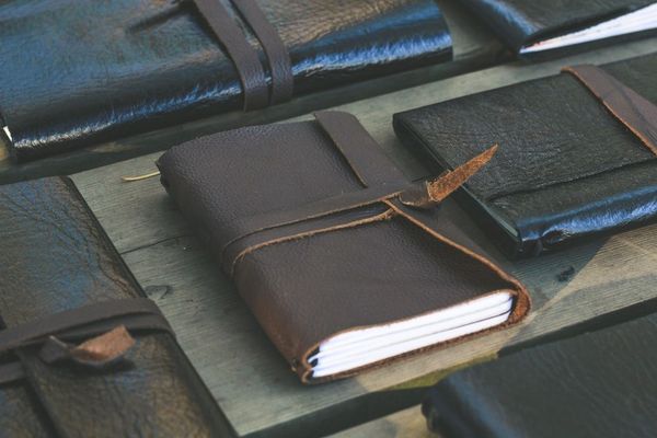 Elegant Leather Journal Demo