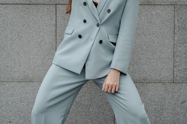 Elegant Velvet Blazer Demo