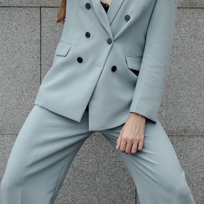 Elegant Velvet Blazer Demo