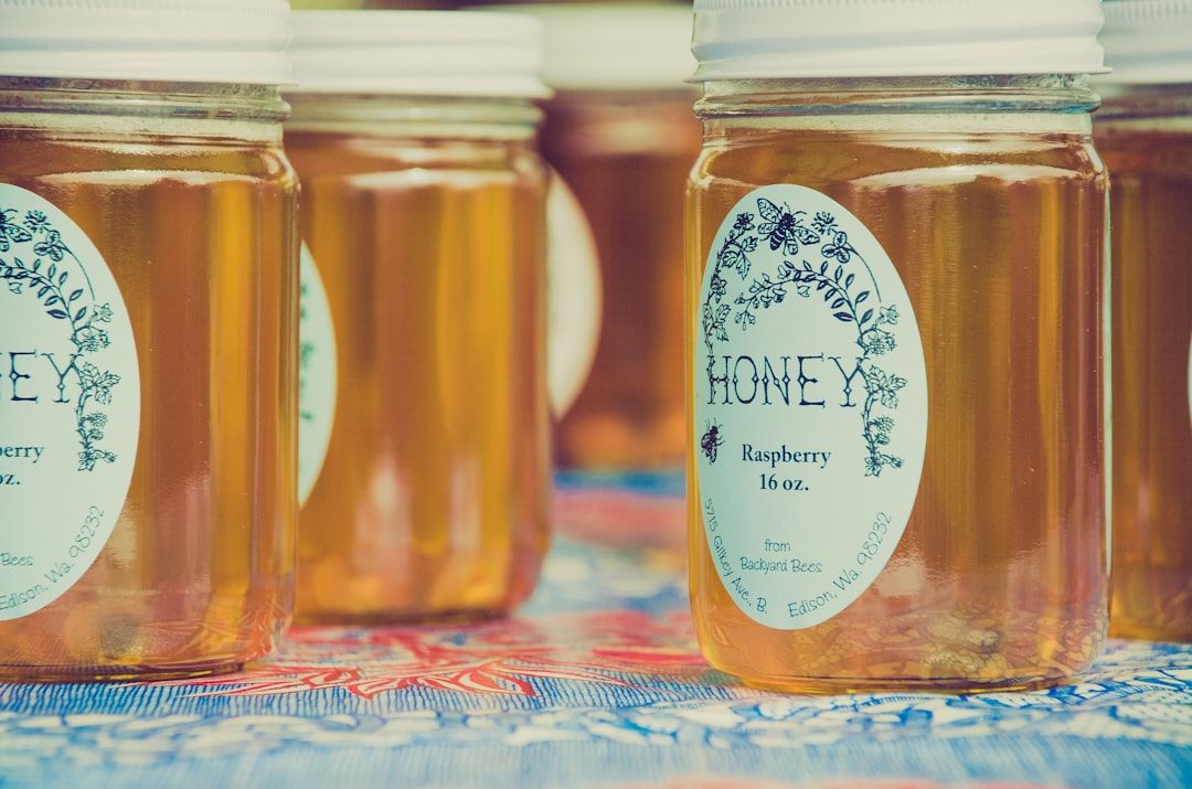 Organic Honey Jar Demo