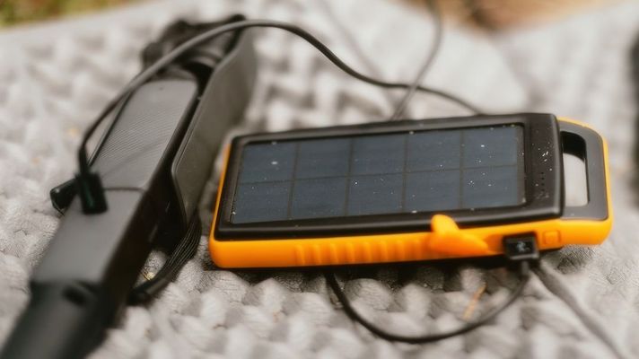 Portable Solar Charger Demo